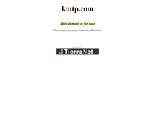 Tablet Screenshot of kmtp.com